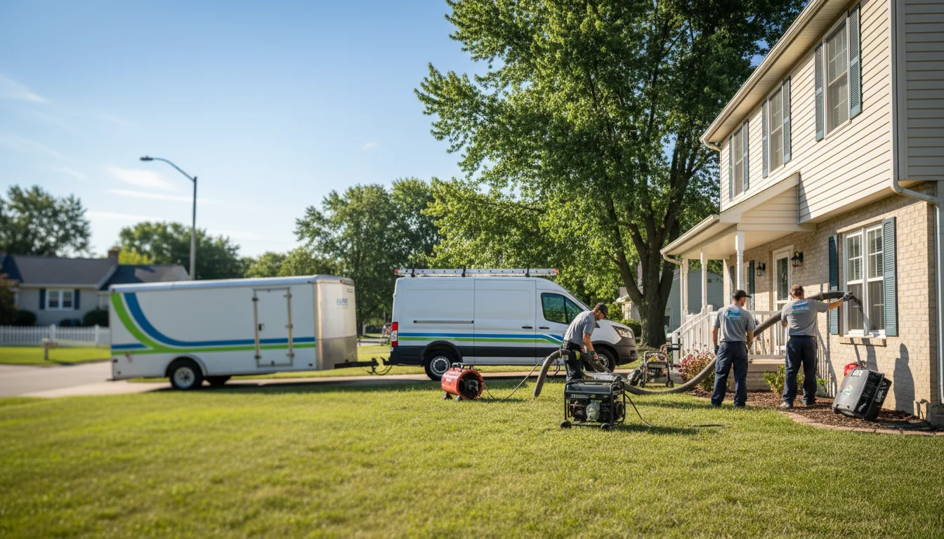 Flooded Basement Restoration And Cleanup With Repair in Udall, KS near me